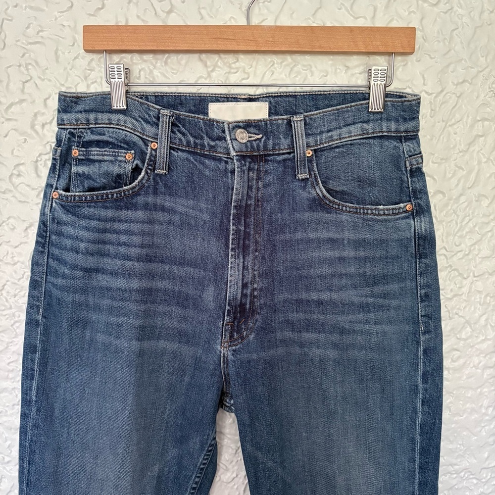 Mother High Waisted Rider Skimp Jeans Size 31 - Picture 3 of 11